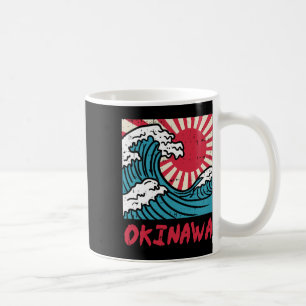Okinawa Great Wave Kanigawa Japan Japanese Martial Kaffeetasse