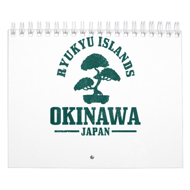 Okinawa Japan Bonsai Japanese Ryukyu Islands Gift Kalender (Titelbild)