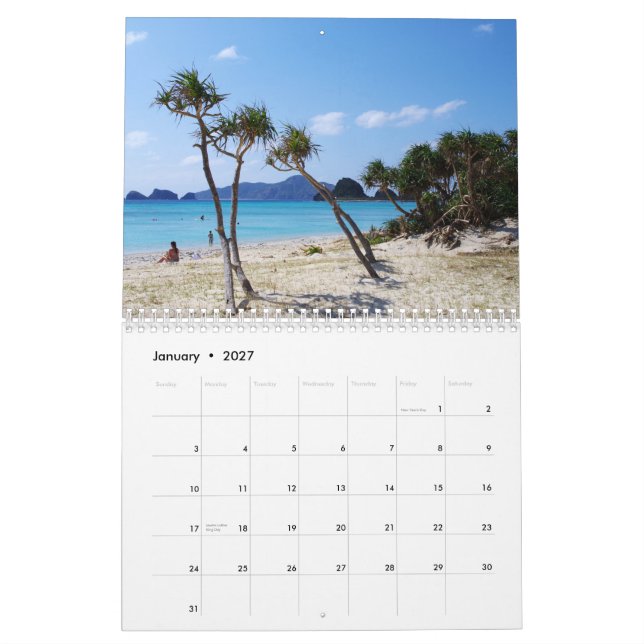Okinawa-Kalender 2015 Kalender (Jan 2027)