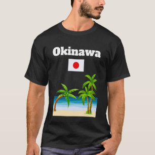 Okinawa-Reise Strandliebhaber Japan Souvenir Japan T-Shirt