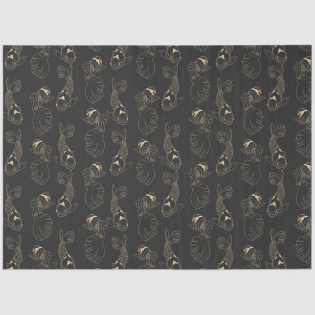 Okinawa Serie Design 8 Gewebepapier Seidenpapier (Vorderseite)