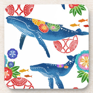 okinawan bingata Art-Muster-Untersetzer Getränkeuntersetzer