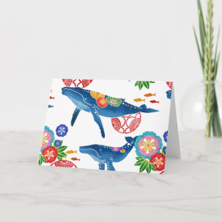 Okinawan-Bingata-Musterkarte Karte