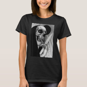 Okkult Gothic Dunkel Satanisch Unheilig Hexerei Gr T-Shirt