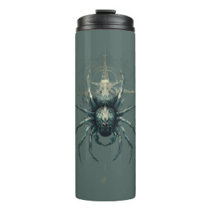 Okkultes Spinnen-Mystik-Geometrie Dark Art Thermosbecher