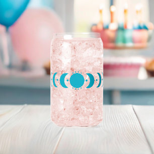 Okkultistische Mondphasen können Glass Wrap Dosenglas