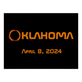 Oklahoma 2024 Gesamtsolare Poster