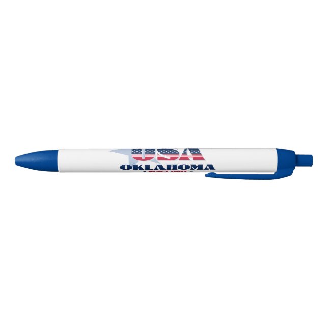 Oklahoma, American Icon Pen Kugelschreiber (Unterseite)