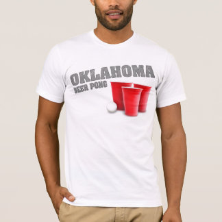 Oklahoma-Bier Pong T - Shirt