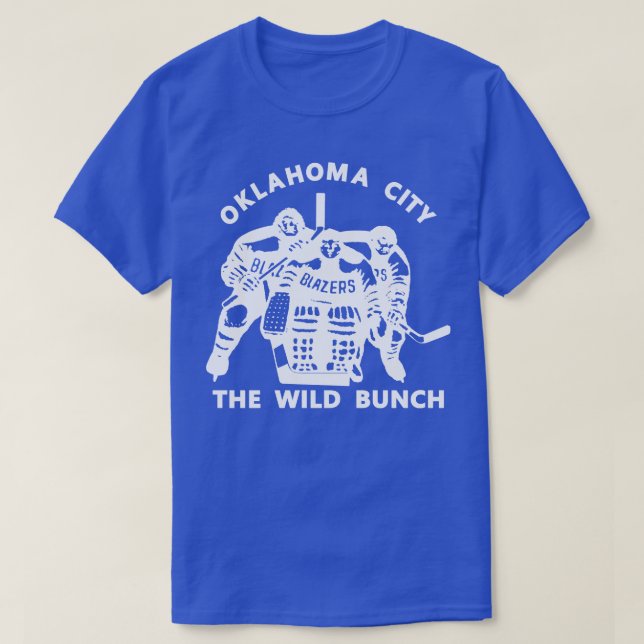 Oklahoma City Blazers Wild Bunch 197475 1 T-Shirt (Design vorne)