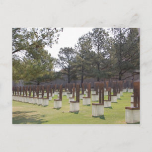 Oklahoma City Memorial postcard Postkarte