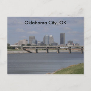 Oklahoma City, ok Postkarte