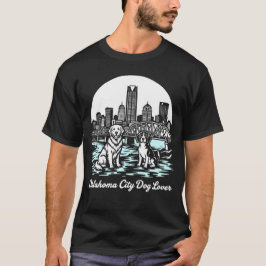 Oklahoma City OKC Hunde Liebhaber T-Shirt