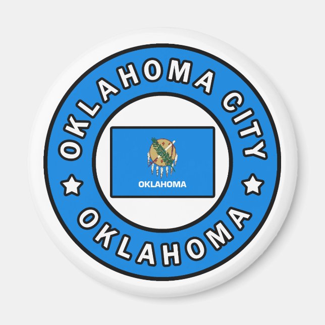 Oklahoma City Oklahoma Magnet (Vorne)