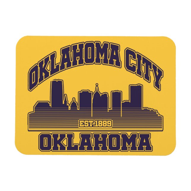 Oklahoma City, Oklahoma Magnet (Horizontal)