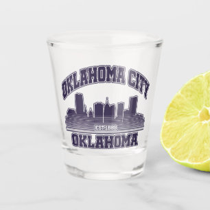 Oklahoma City, Oklahoma Schnapsglas
