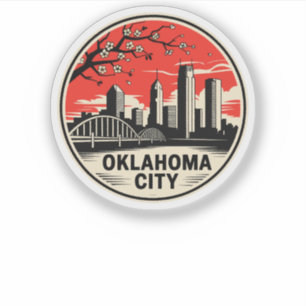 Oklahoma City Oklahoma USA Aufkleber