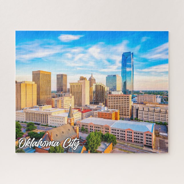 Oklahoma City, Oklahoma, Vereinigte Staaten Puzzle (Horizontal)