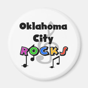 Oklahoma City Rocks Magnet