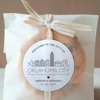 Oklahoma City Skyline | Begrüßungsnachricht