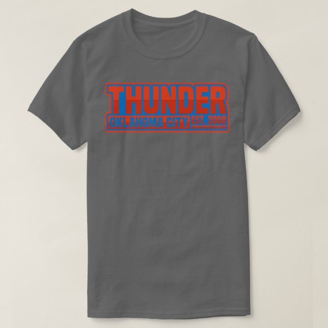Oklahoma City Thunder 02 T-Shirt (Design vorne)