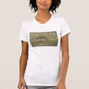 Oklahoma Culy bulldogging. T-Shirt