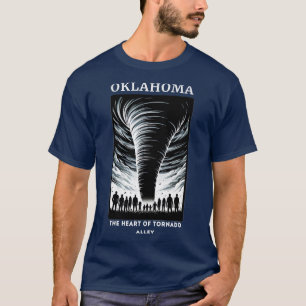 OKLAHOMA DAS HERZEN VON TORNADO ALLEY T-Shirt
