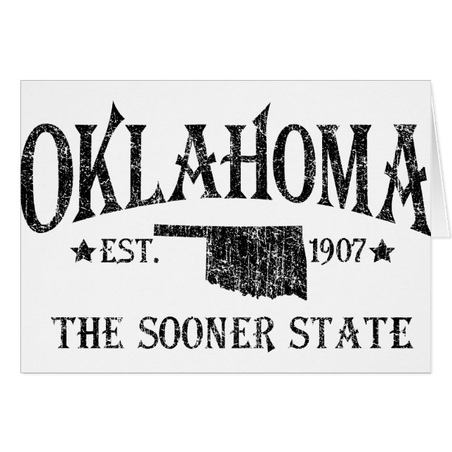 Oklahoma - Der frühere Staat (Vorderseite (Horizontal))