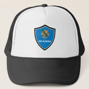 Oklahoma-Fahne Truckerkappe
