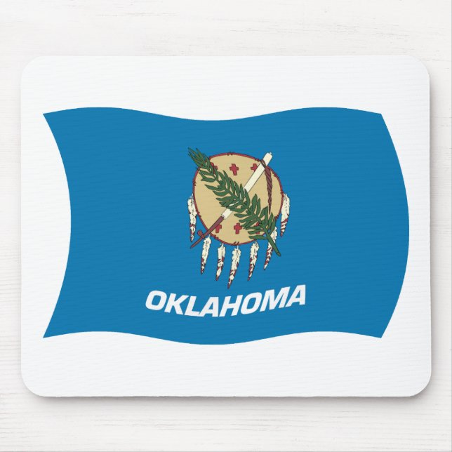 Oklahoma Flag Mousepad (Vorne)