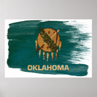 Oklahoma Flag Posters