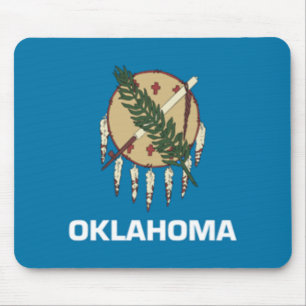 Oklahoma-Flagge Mousepad
