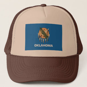 Oklahoma-Flaggen-Hut Truckerkappe