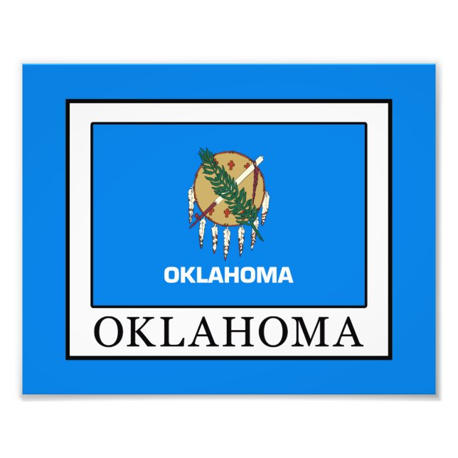 Oklahoma Fotodruck (Vorne)