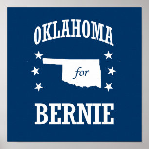 OKLAHOMA FÜR BERNIE-SANDPAPIERSCHLEIFMASCHINEN POSTER