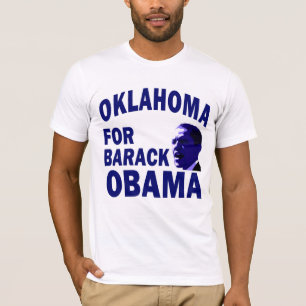 Oklahoma für Obama-Gewerkschafts-T - Shirt