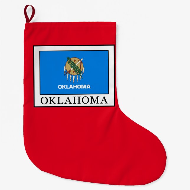 Oklahoma Großer Weihnachtsstrumpf (Vorderseite)