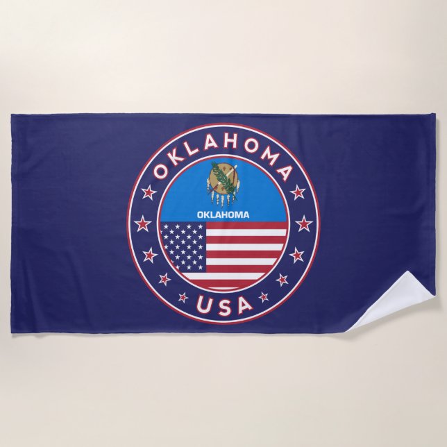 Oklahoma heiratet zu sticker, phone strandtuch (Vorderseite)