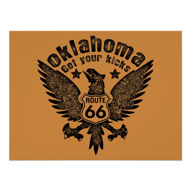 Oklahoma hol dir deinen Kick Poster (Vorderseite)