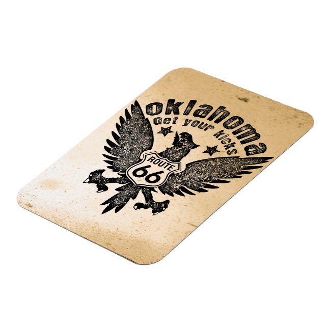 Oklahoma holen Sie Ihre Kicks Magnet (Linke Seite)