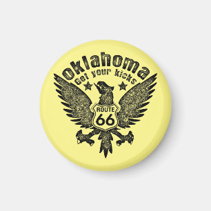 Oklahoma holen Sie Ihre Kicks Magnet