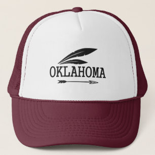 Oklahoma ist ein indischer Staat Truckerkappe