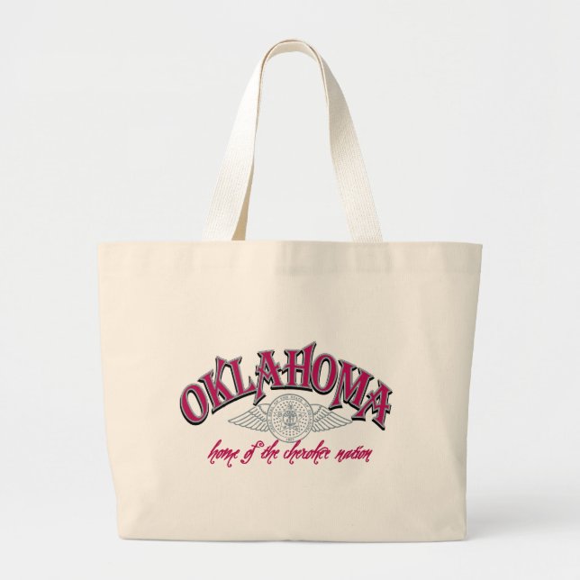 Oklahoma Jumbo Stoffbeutel (Vorne)