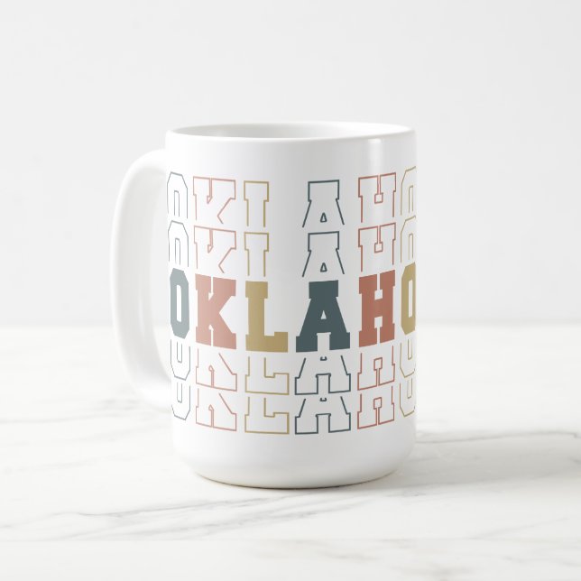 Oklahoma Kaffeetasse (Vorderseite Links)