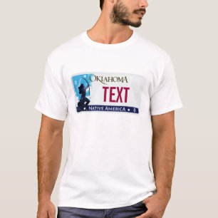 Oklahoma-Kfz-Kennzeichen T-Shirt