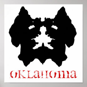 OKLAHOMA Kiamichi Monster Poster