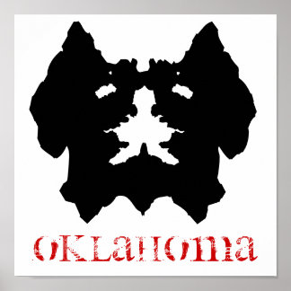 OKLAHOMA Kiamichi Monster Poster