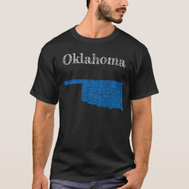 Oklahoma Landkreise & Interstates T-Shirt