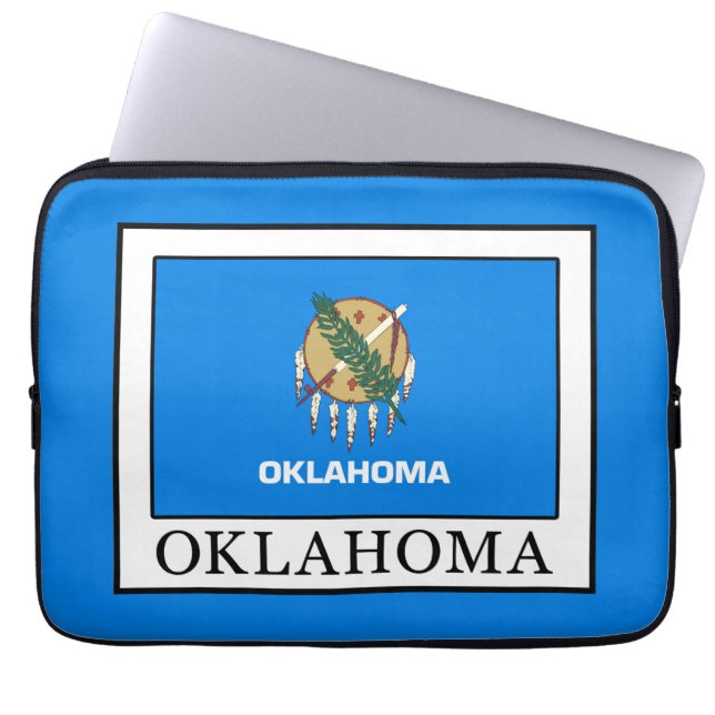 Oklahoma Laptopschutzhülle (Vorderseite)