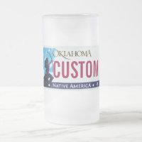 Oklahoma-Lizenzplatten-Tasse